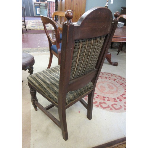 603 - Set of 4 Edwardian chairs