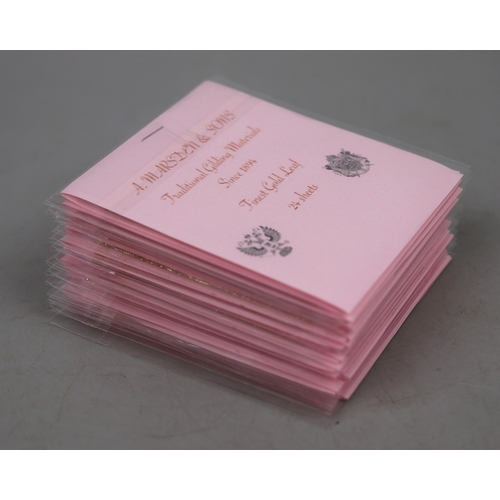 69 - 14 sealed books of loose gold leaf