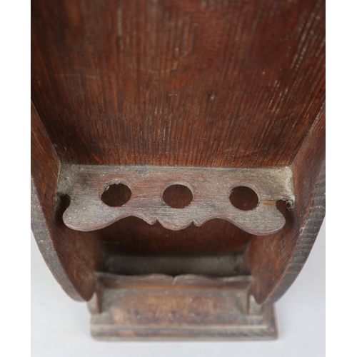 101 - Handmade oak wood smokers cabinet with pipe carved design