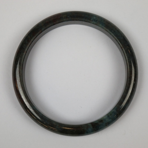 118 - Bi-colour sapphire bracelet with COA