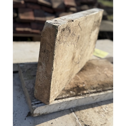 25 - 9 pieces of slightly angled cut stone (24 inches x 12 inches) - PLEASE NOTE: Lots 1 to 30 are in sit... 