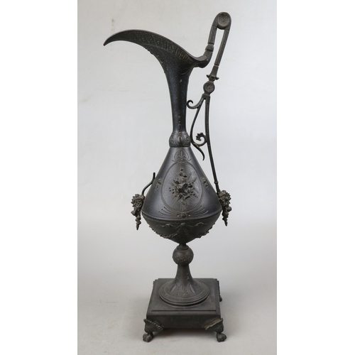 479 - Bronze ornamental ewer - Approx 53cm