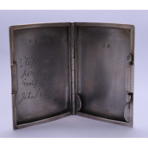 52 - Antque silver box. 41g approx