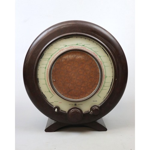 281 - Vintage Bakelite Ekco radio model A22