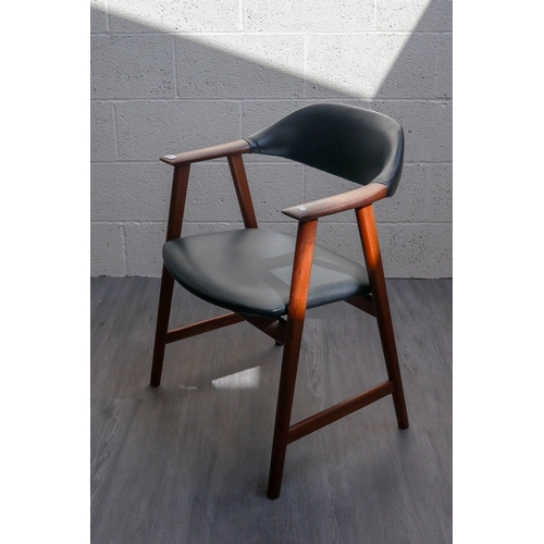 625 - Danish teak desk armchair