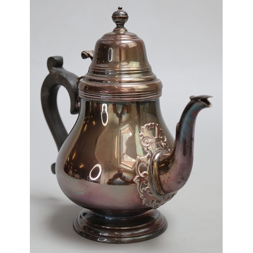 19 - Hallmarked silver coffee pot - Approx gross weight 840g