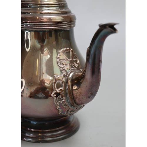 19 - Hallmarked silver coffee pot - Approx gross weight 840g