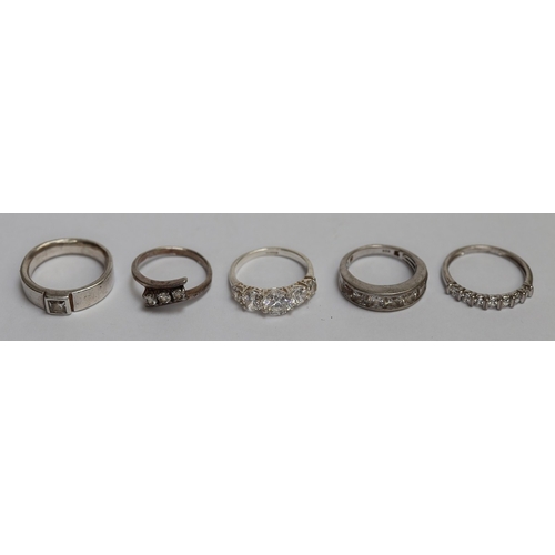 25 - 10 silver rings