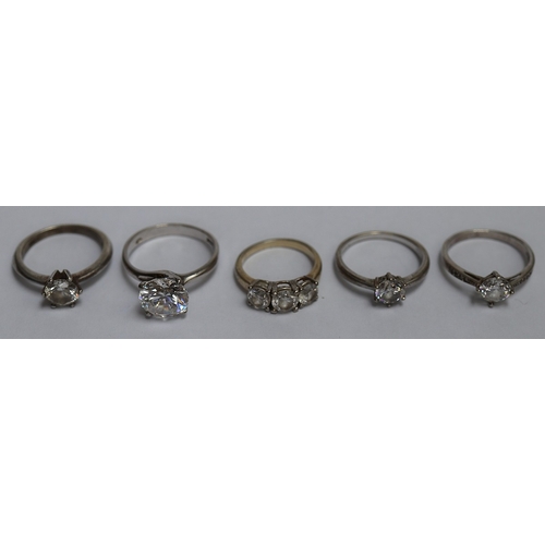 25 - 10 silver rings