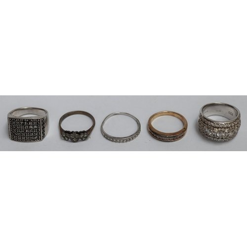 26 - 10 silver rings