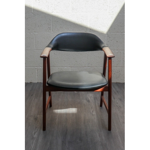 625 - Danish teak desk armchair