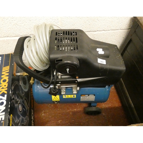 Workzone compressor together with tools & accessories