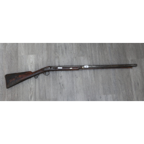 166 - Antique relic shot gun