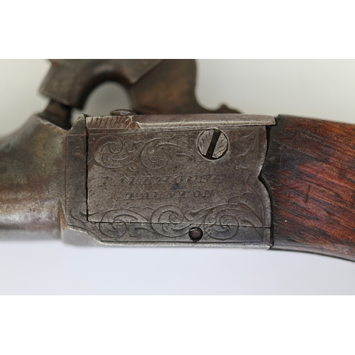 131 - 50 bore percussion pocket pistol, 1.5