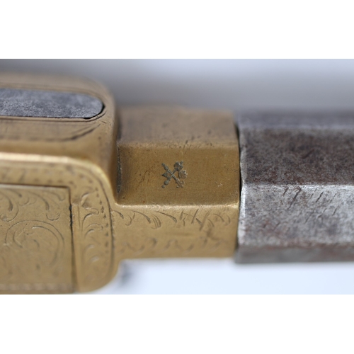 136 - 50 bore percussion side-hammer pocket pistol, 3