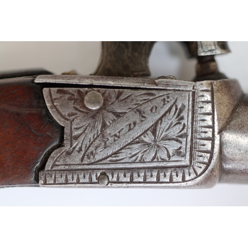 143 - A matching pair of 'Piper of Windsor ' percussion pocket pistols, boxlock actions, both functional, ... 
