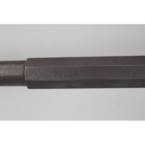 157 - Pre-War German .177 Gem/Eisenwerke break barrel air rifle, part octagonal barrel with inscription on... 