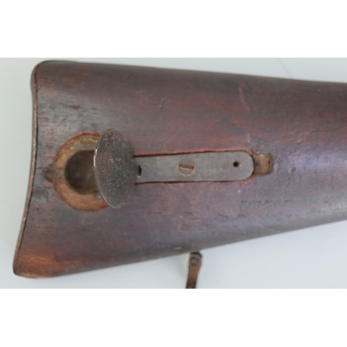 159 - 19th Indian Cavalry percussion carbine with ramrod