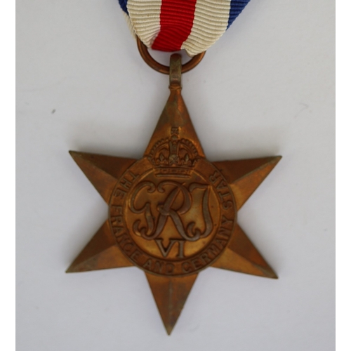 17 - 3 WWII star medals - Air Crew Europe, Pacific, France & Germany