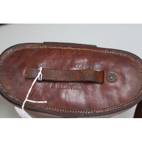 181 - Antique Carl Zeiss binoculars & case