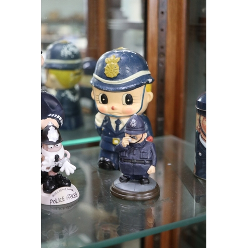 187 - Collection of policemen figures