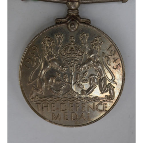 5 - WW2 medal group to GH Aston Esq. inc. Defence medal, War medal, 1939-45 star, Burma Star in original... 
