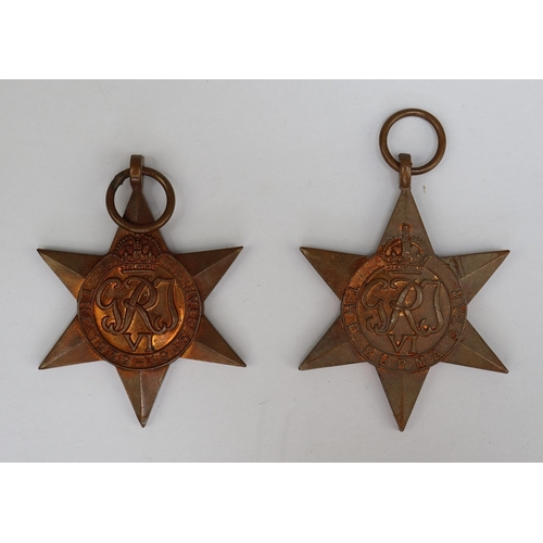 5 - WW2 medal group to GH Aston Esq. inc. Defence medal, War medal, 1939-45 star, Burma Star in original... 