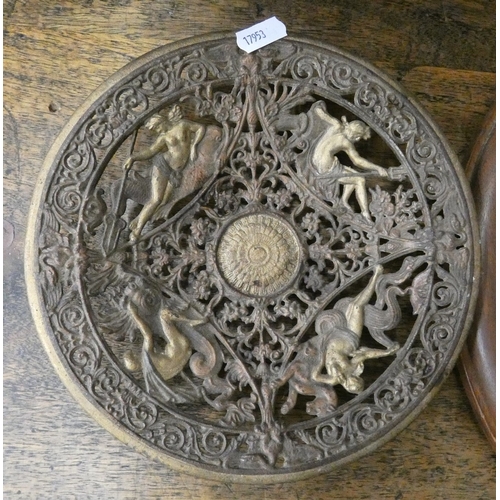 2 copper plaques