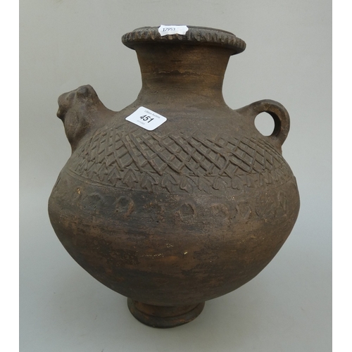 Large Oriental ewer - Approx H:33cm
