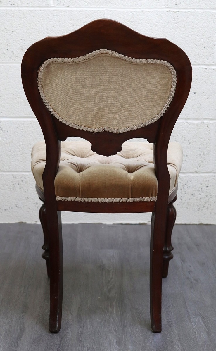 Pair of Victorian rosewood dining chairs - Originally from Stonely Abby ...
