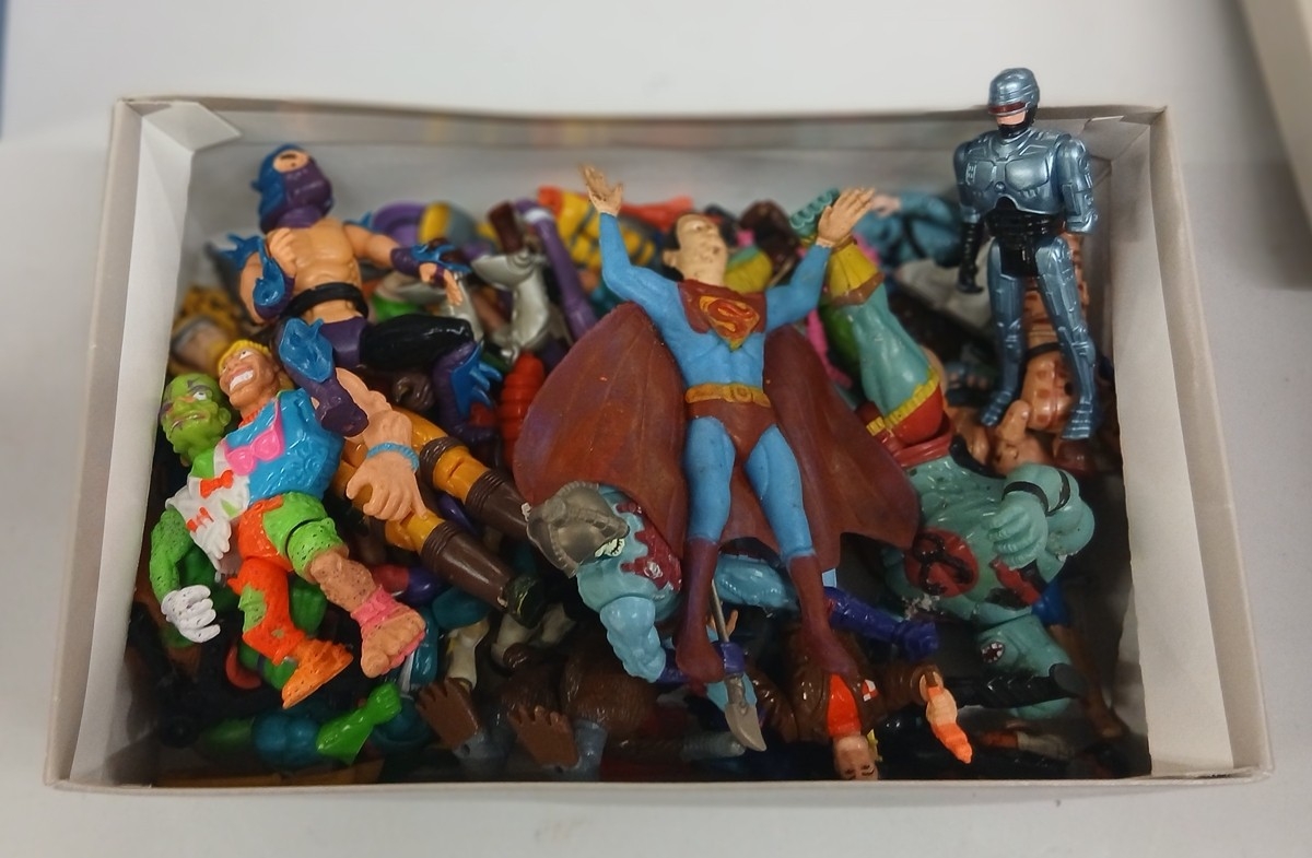 Collection of action figures