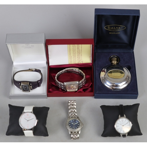 6 boxed watches
