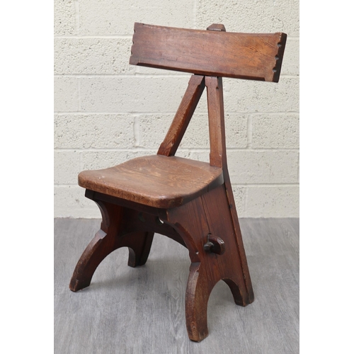 298 - 'Granville Chair' by Edward Welby Pugin designed for the Granville Hotel in Ramsgate, United Kingdom... 