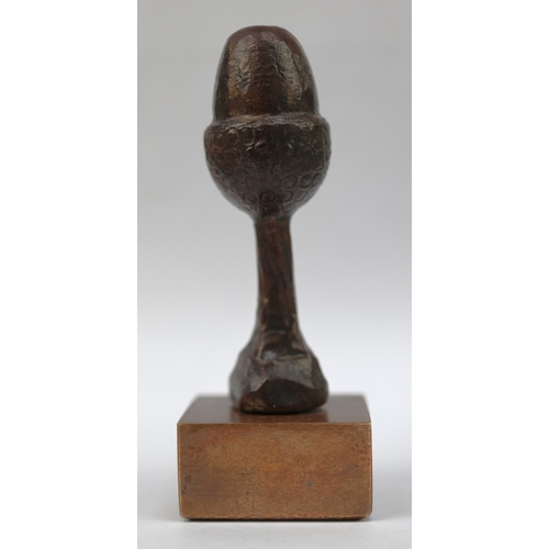 149 - Small bronze in the form of an acorn