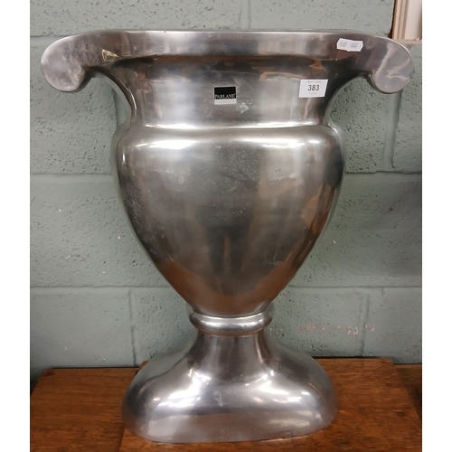 383 - Pedestal flower arrangers vase/centerpiece by Parlane - Approx H: 61cm