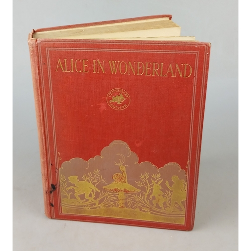 486 - Alice's Adventures in Wonderland by Lewis Carrol - Centenary edition with illustrated colour plates