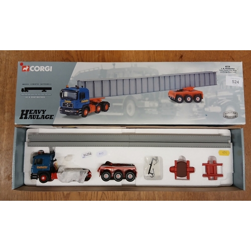 524 - Corgi Classics Heavy Haulage die cast model as new in original box - 76802