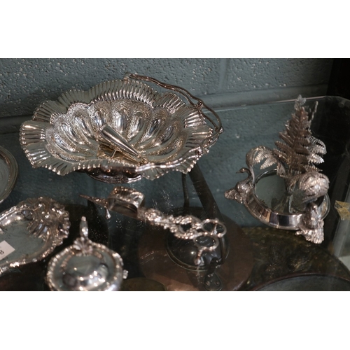 218 - Large collection of high quality silver plate