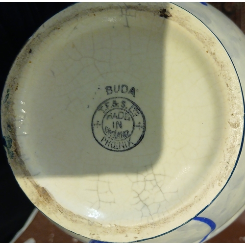 241 - Art Deco Pheonix ware Buda vase - Approx H: 20cm