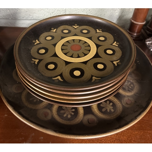 251 - 1960's Denby dinner service