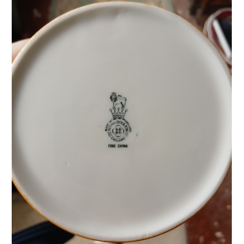 260 - Royal Doulton 6 place dinner service - 'Forest Flower' pattern