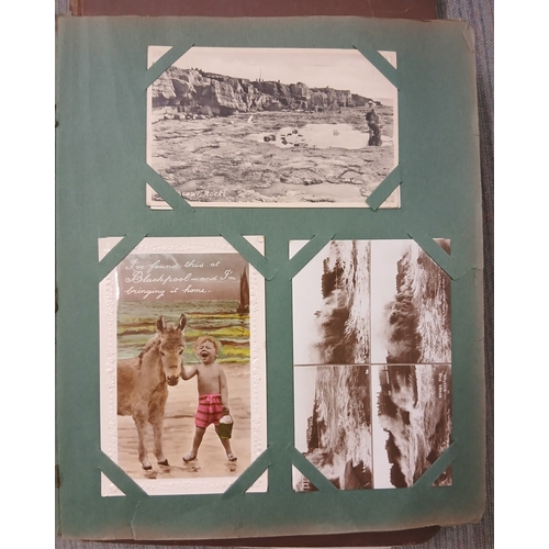 281 - Good collection of postcards/birthday postcards, silk cards both loose and in albums