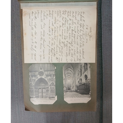 284 - 2 albums of postcards