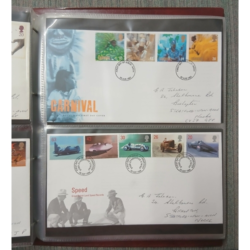 286 - Collection of ephemera (unsorted) to include postcard albums, stamps, FDC's