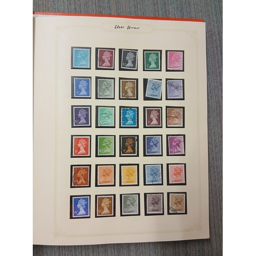 295 - Stamps -&nbsp;GREAT BRITAIN&nbsp;QE2&nbsp;mainly fine&nbsp;used in 3&nbsp;Safe Albums and 2 spring-b... 