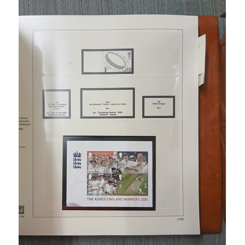 295 - Stamps -&nbsp;GREAT BRITAIN&nbsp;QE2&nbsp;mainly fine&nbsp;used in 3&nbsp;Safe Albums and 2 spring-b... 