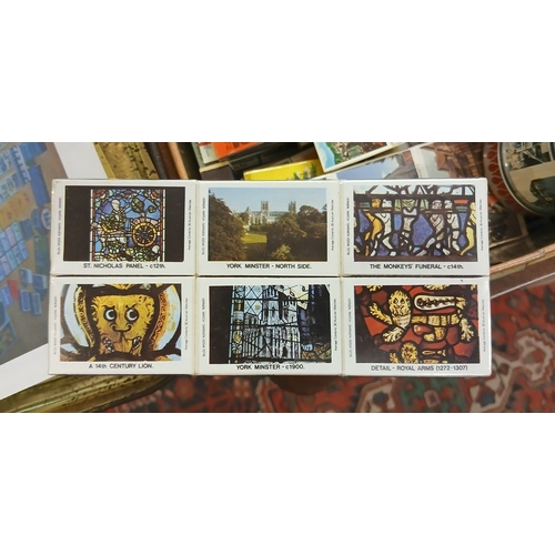 305 - Good collection of matchboxes with contents in metal tin