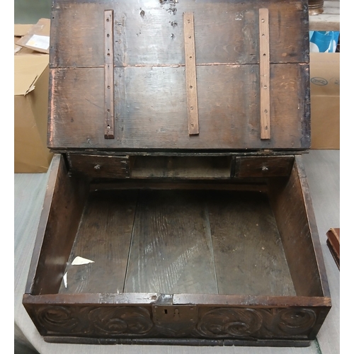 323 - Antique bible box