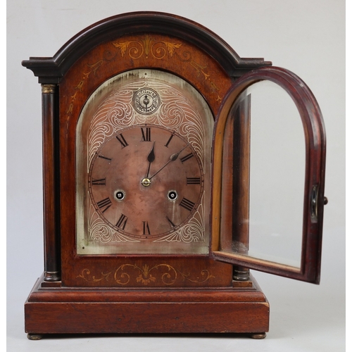 329 - 'La Gorge' style brass cased carriage clock with 8 day strike repeater movement. Circa 1870  - Appro... 