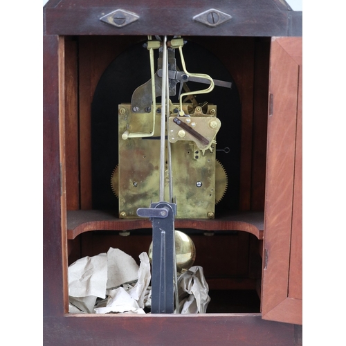 329 - 'La Gorge' style brass cased carriage clock with 8 day strike repeater movement. Circa 1870  - Appro... 